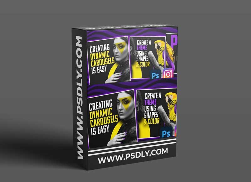 Create A Seamless Instagram Carousel Post in Adobe Photoshop Full Process 1 Create A Seamless Instagram Carousel Post in Adobe Photoshop Full Process