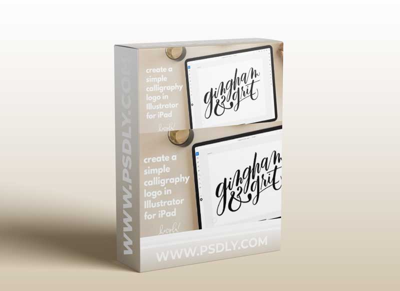 Create a Simple Calligraphy Logo in Illustrator for iPad 1 Create a Simple Calligraphy Logo in Illustrator for iPad