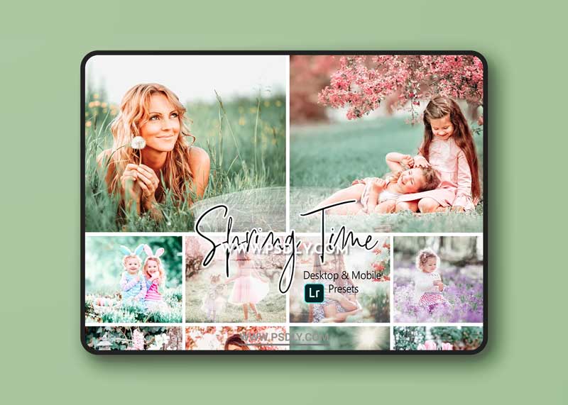 CreativeMarket - 10 Spring Time Lightroom Presets 6085506 1 CreativeMarket - 10 Spring Time Lightroom Presets 6085506