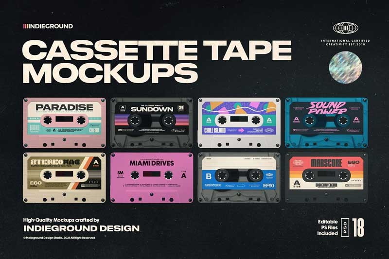 CreativeMarket - Cassette Tape Mockups 6190864 1 CreativeMarket - Cassette Tape Mockups 6190864