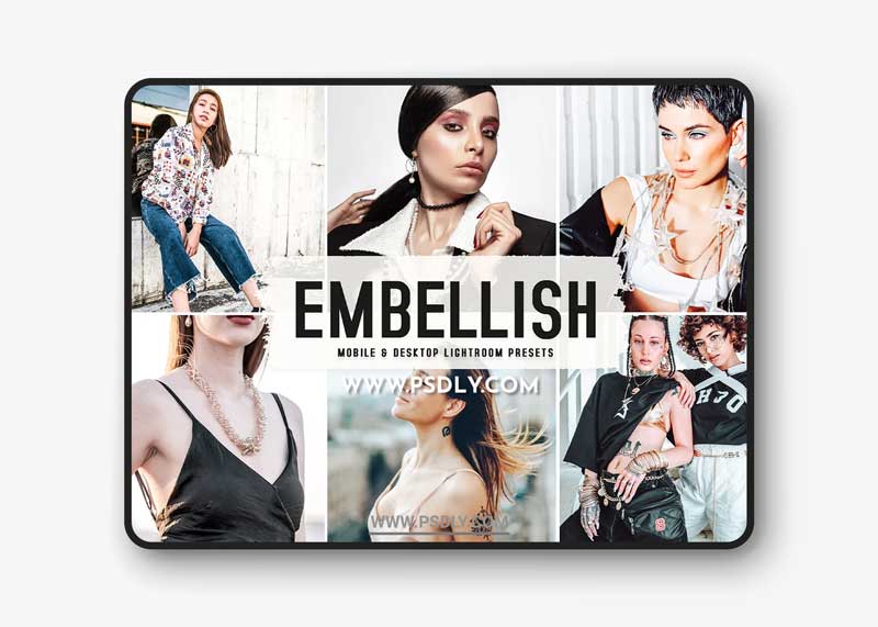 CreativeMarket - Embellish Pro Lightroom Presets 6234828 1 CreativeMarket - Embellish Pro Lightroom Presets 6234828