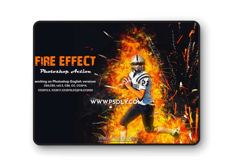 CreativeMarket - Fire Effect Photoshop Action 5260846 1 CreativeMarket - Fire Effect Photoshop Action 5260846