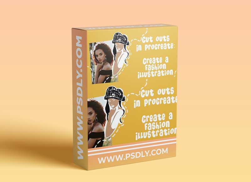 Cut Outs in Procreate: Create a Fashion Illustration 1 Cut Outs in Procreate: Create a Fashion Illustration