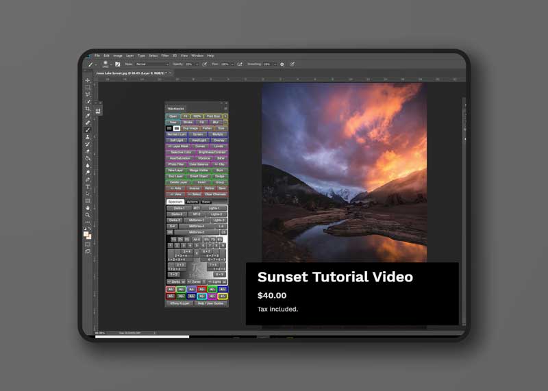 Daniel Greenwood - Sunset Tutorial Video 1 Daniel Greenwood Sunset Tutorial Video