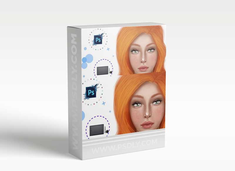 Digital Art : Paint Digital Portraits (Step-By-Step) 1 Digital Art : Paint Digital Portraits (Step-By-Step)