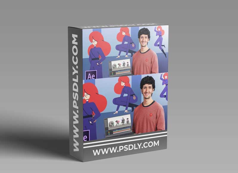 Domestika - Vectorial Animation Frame by Frame Style with After Effects 1 Domestika - Vectorial Animation Frame by Frame Style with After Effects