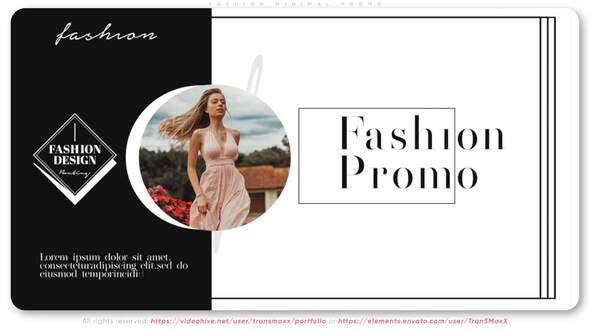 Videohive Fashion Minimal Promo 32543877