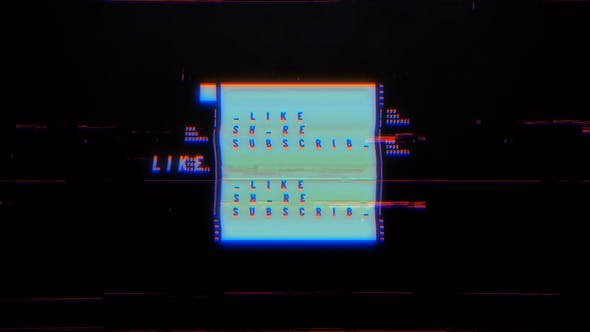 Videohive Like Share Subscribe Glitch Intro Opener 32774087 1 Videohive Like Share Subscribe Glitch Intro Opener 32774087