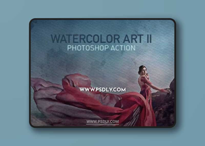 GraphicRiver - Watercolor Art II Photoshop Action 23768257 1 GraphicRiver - Watercolor Art II Photoshop Action 23768257