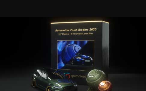 Gumroad - Automotive Paint Shaders 2020 for Octane and C4D 1 Gumroad - Automotive Paint Shaders 2020 for Octane and C4D