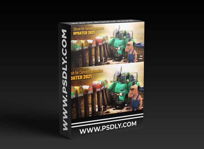Gumroad - ZBrush For Ideation 250+ Video Series 1 Gumroad - ZBrush For Ideation 250+ Video Series