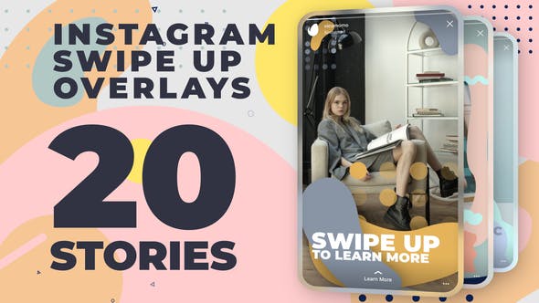 Videohive Instagram Swipe Up Stories 28814648