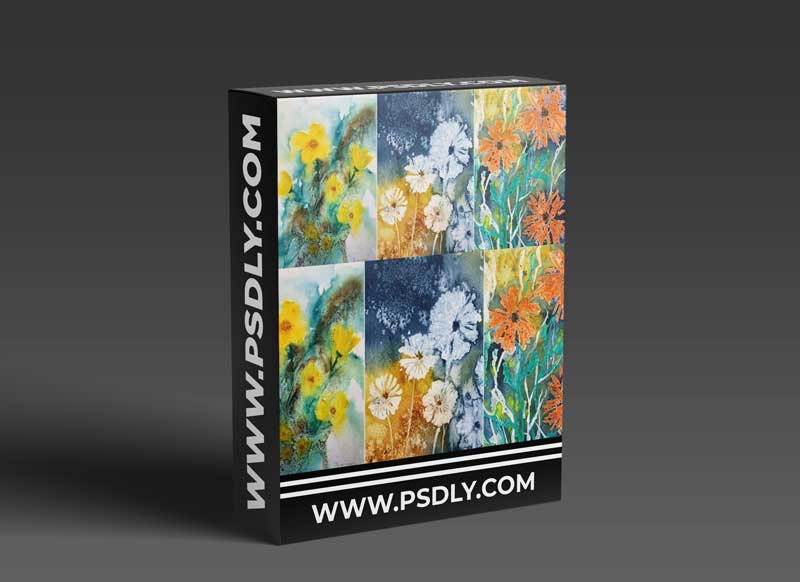 Loose And Textured Florals 1 Loose And Textured Florals