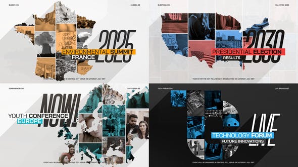 Videohive MAP Collage Logo Intro 31861013 1 Videohive MAP Collage Logo Intro 31861013