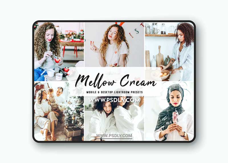 Mellow Cream Mobile & Desktop Lightroom Presets 1 Mellow Cream Mobile & Desktop Lightroom Presets