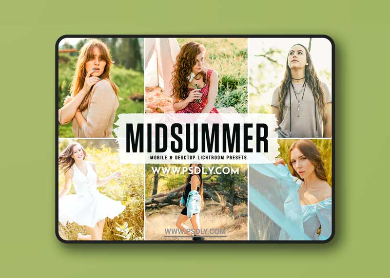 Midsummer Mobile & Desktop Lightroom Presets 1 Midsummer Mobile & Desktop Lightroom Presets