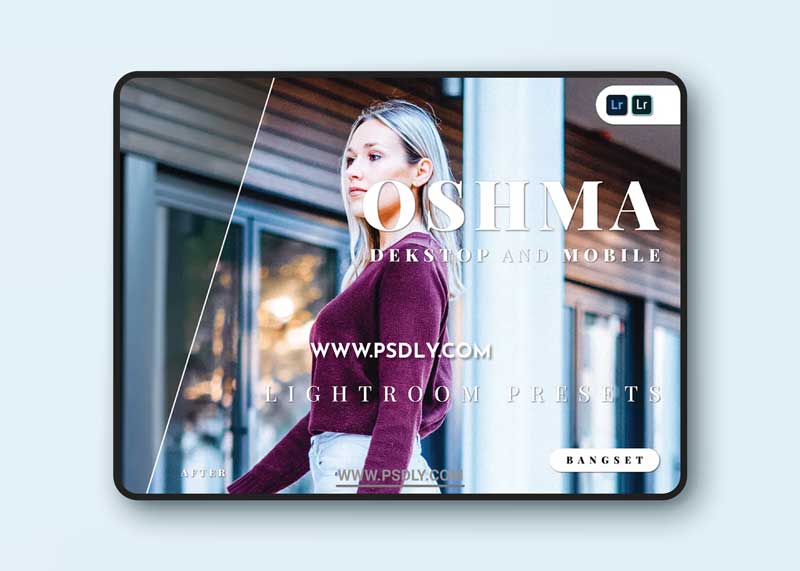 Oshma Desktop and Mobile Lightroom Preset 1 Oshma Desktop and Mobile Lightroom Preset