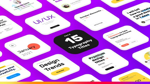 Videohive 15 Clean Typography Titles Part 4 32606890 1 Videohive 15 Clean Typography Titles Part 4 32606890
