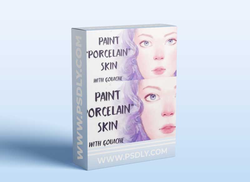 Paint Beautiful “Porcelain” Skin with Gouache 1 Paint Beautiful “Porcelain” Skin with Gouache