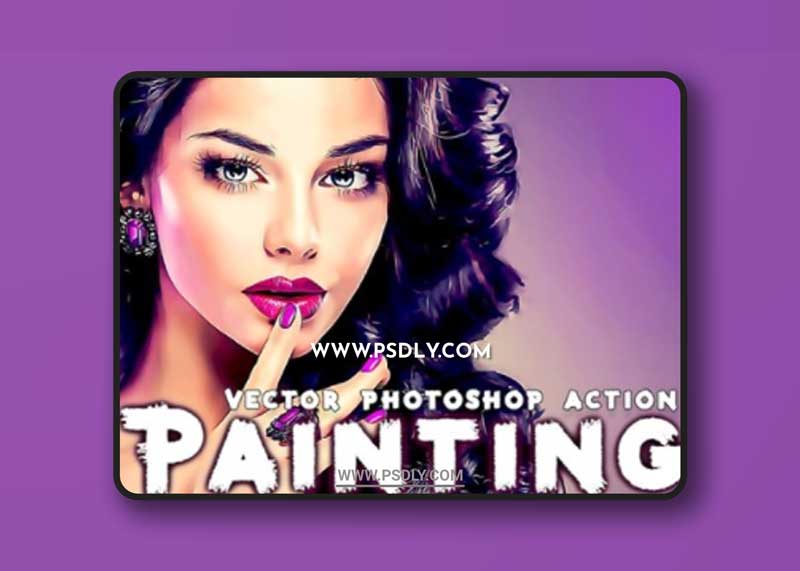Painting Photoshop Action 1 Painting Photoshop Action