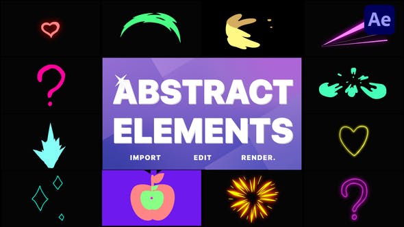 Videohive Abstract Pack After Effects 32424533