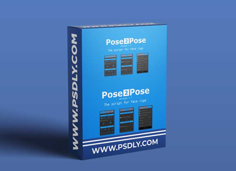 Pose2Pose - Facial Rigging System Plugin for After Effects 1 Pose2Pose - Facial Rigging System Plugin for After Effects