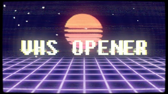 Videohive Retrowave Opener 32656750 1 Videohive Retrowave Opener 32656750