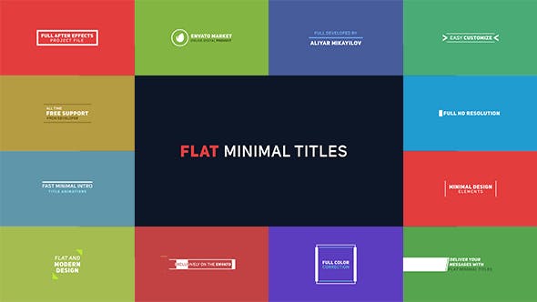 Videohive Flat Minimal Titles 2 19475937 1 Videohive Flat Minimal Titles 2 19475937
