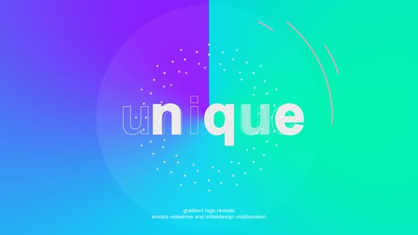 Videohive Gradient Logo Reveal 31881039