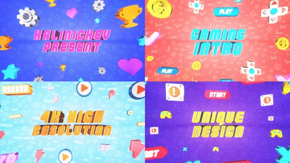 Videohive Gaming 8 Bit Intro Titles 32488864 1 Videohive Gaming 8 Bit Intro Titles 32488864