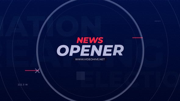 Videohive News Intro 32077878