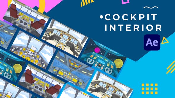 Videohive Cockpit Interior Animation After Effects 32524568 1 Videohive Cockpit Interior Animation After Effects 32524568