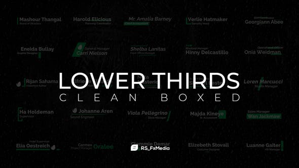 Videohive Lower Thirds Clean Fade In 31846955 1 Videohive Lower Thirds Clean Fade In 31846955