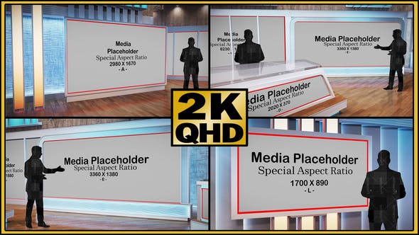 Videohive Virtual Studio Set S04 32774291