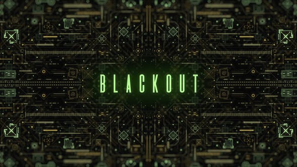 Videohive Blackout 3 Organic Technology Logo 24344862