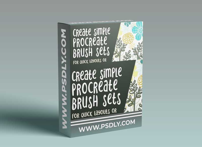 Simple Brushes in Procreate for Quick Compositions 1 Simple Brushes in Procreate for Quick Compositions