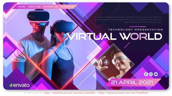 Videohive Virtual World Technology Presentation 32398388 1 Videohive Virtual World Technology Presentation 32398388