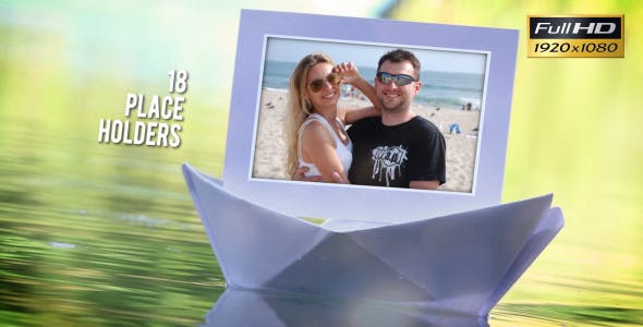 Videohive Paper Boats Gallery 5516460 1 Videohive Paper Boats Gallery 5516460