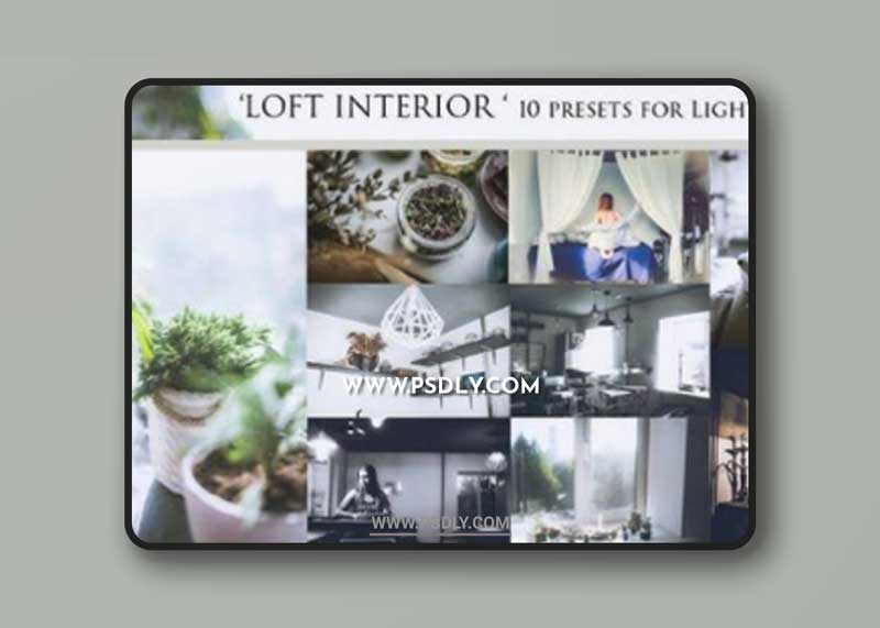 CM - Loft Interior-set of presets for Lr 1200206 1 CM - Loft Interior-set of presets for Lr 1200206