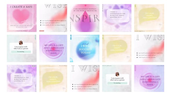 Videohive Affirmations phrases post instagram 32527105 1 Videohive Affirmations phrases post instagram 32527105