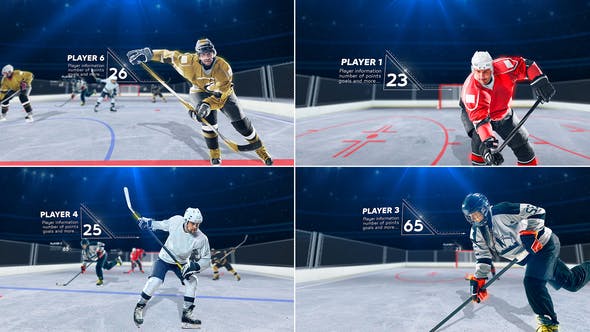 Videohive Hockey Player 25639258 1 Videohive Hockey Player 25639258