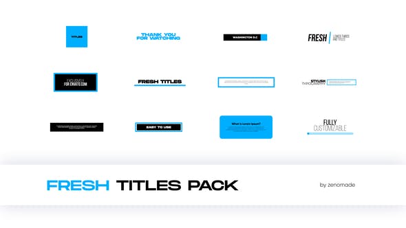 Videohive Fresh Titles 32553377 1 Videohive Fresh Titles 32553377