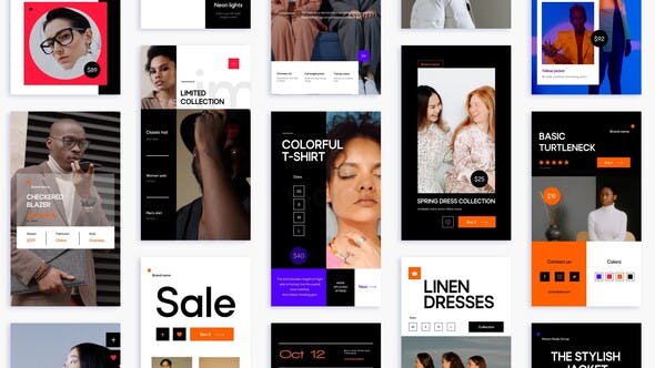 Videohive Fashion Stories Pack 33046919 1 Videohive Fashion Stories Pack 33046919
