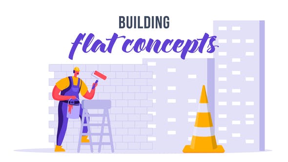 Videohive Building Flat Concept 32924660 1 Videohive Building Flat Concept 32924660