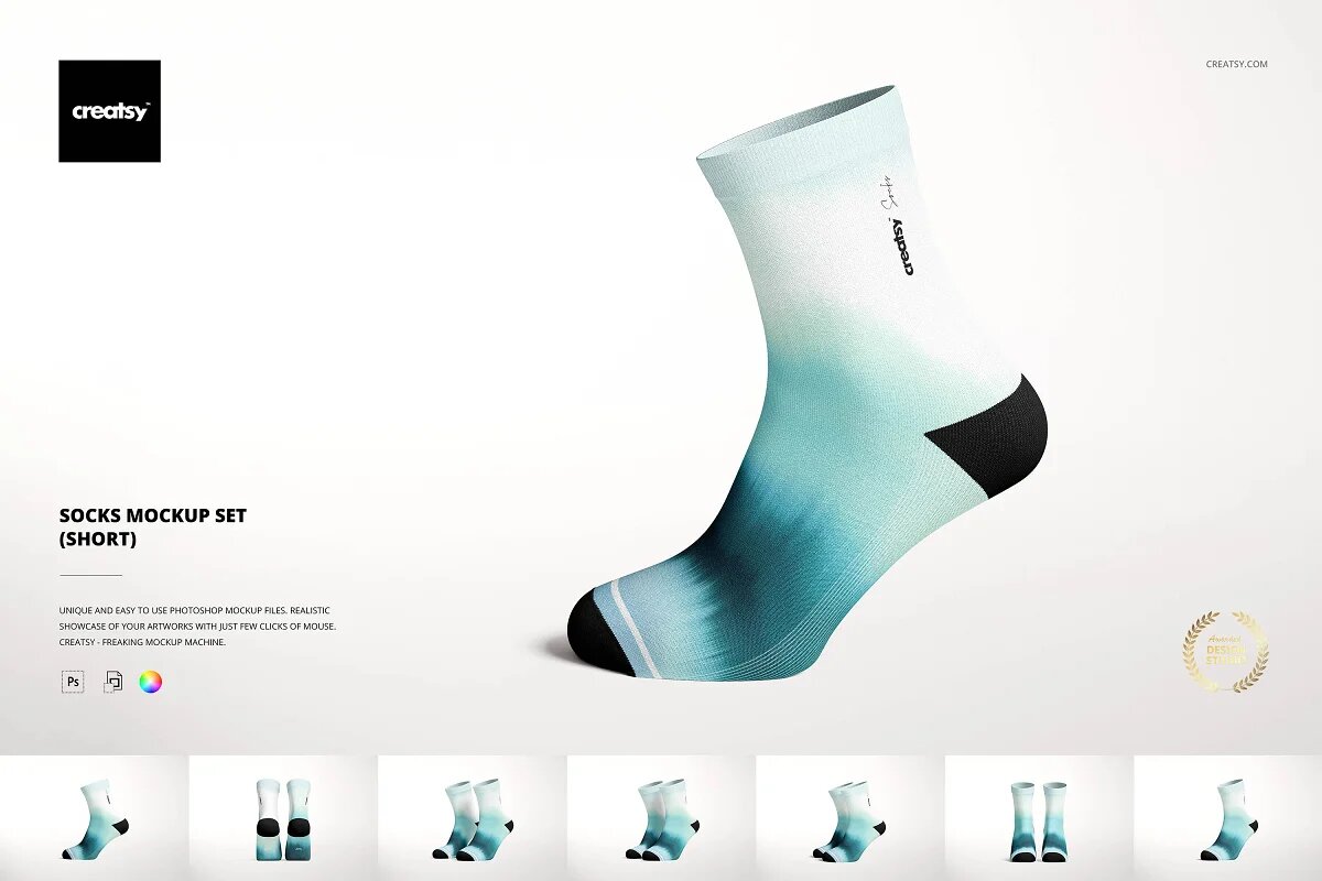 CreativeMarket - Socks Mockup Set (short) 6240437 1 CreativeMarket - Socks Mockup Set (short) 6240437