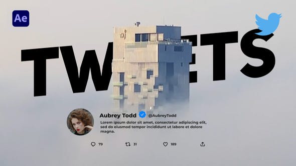 Videohive Tweets 33121800 1 Videohive Tweets 33121800