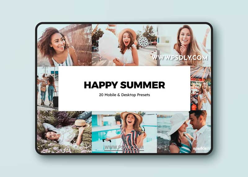 20 Happy Summer Lightroom Presets & LUTs 1 20 Happy Summer Lightroom Presets & LUTs