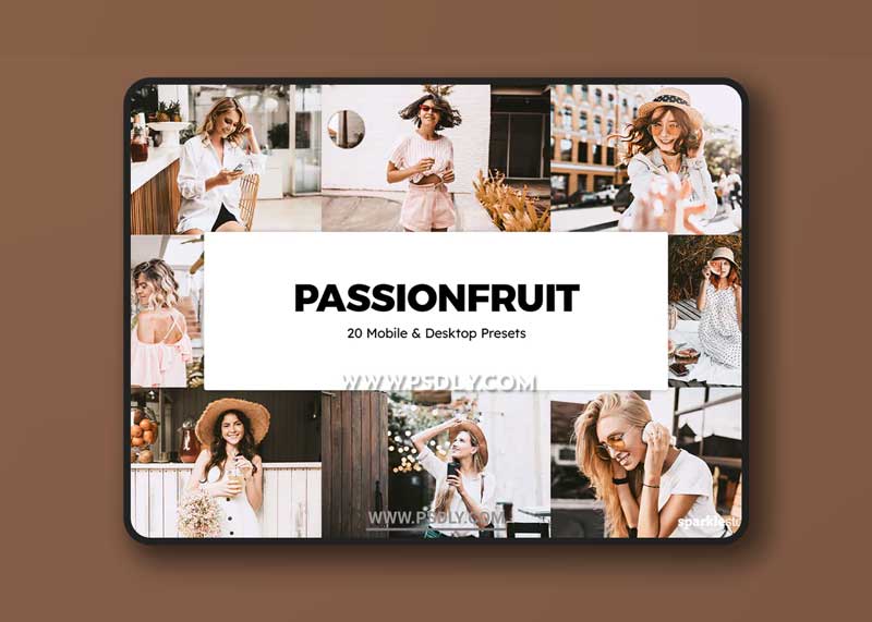 20 Passionfruit Lightroom Presets & LUTs 1 20 Passionfruit Lightroom Presets & LUTs
