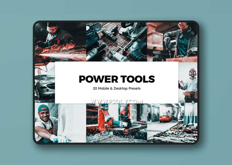 20 Power Tools Lightroom Presets & LUTs 1 20 Power Tools Lightroom Presets & LUTs