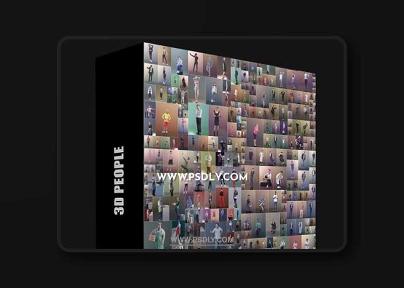 3D PEOPLE – Mega Collection for Cinema 4D